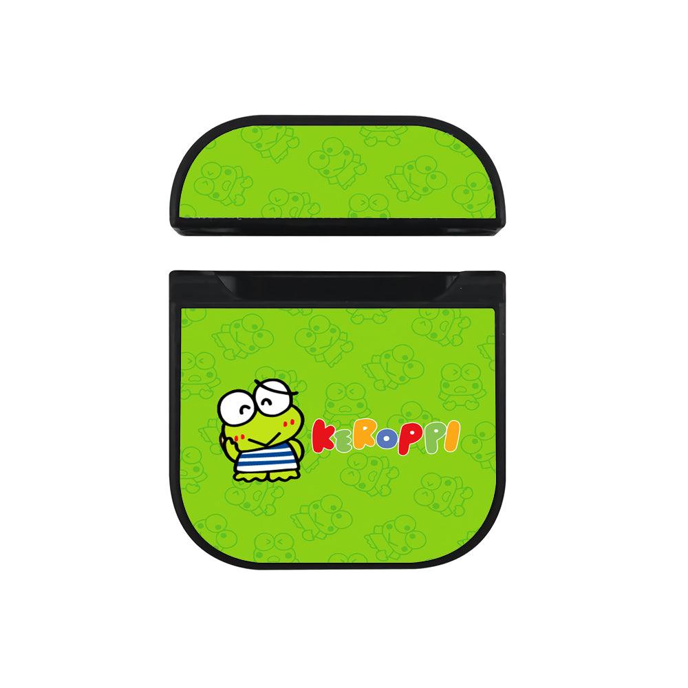Keroppi Shame on You Apple Airpods Case Black