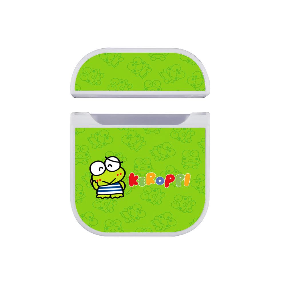 Keroppi Shame on You Apple Airpods Case White