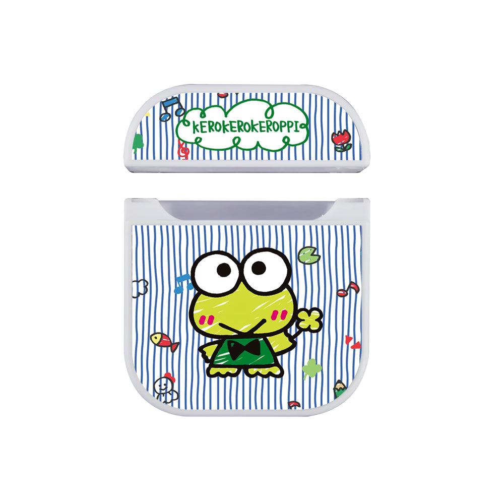 Keroppi Singing Scene Apple Airpods Case White