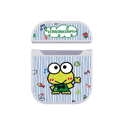 Keroppi Singing Scene Apple Airpods Case White