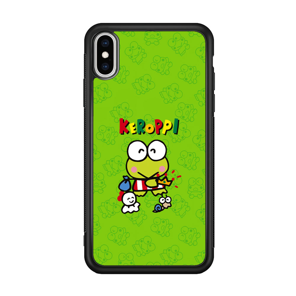 Keroppi Vacations Time iPhone XS Case