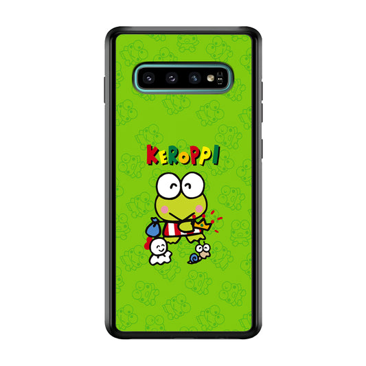 Keroppi Vacations Time Samsung Galaxy S10 Case