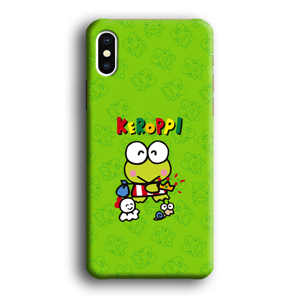 Keroppi Vacations Time iPhone X Case