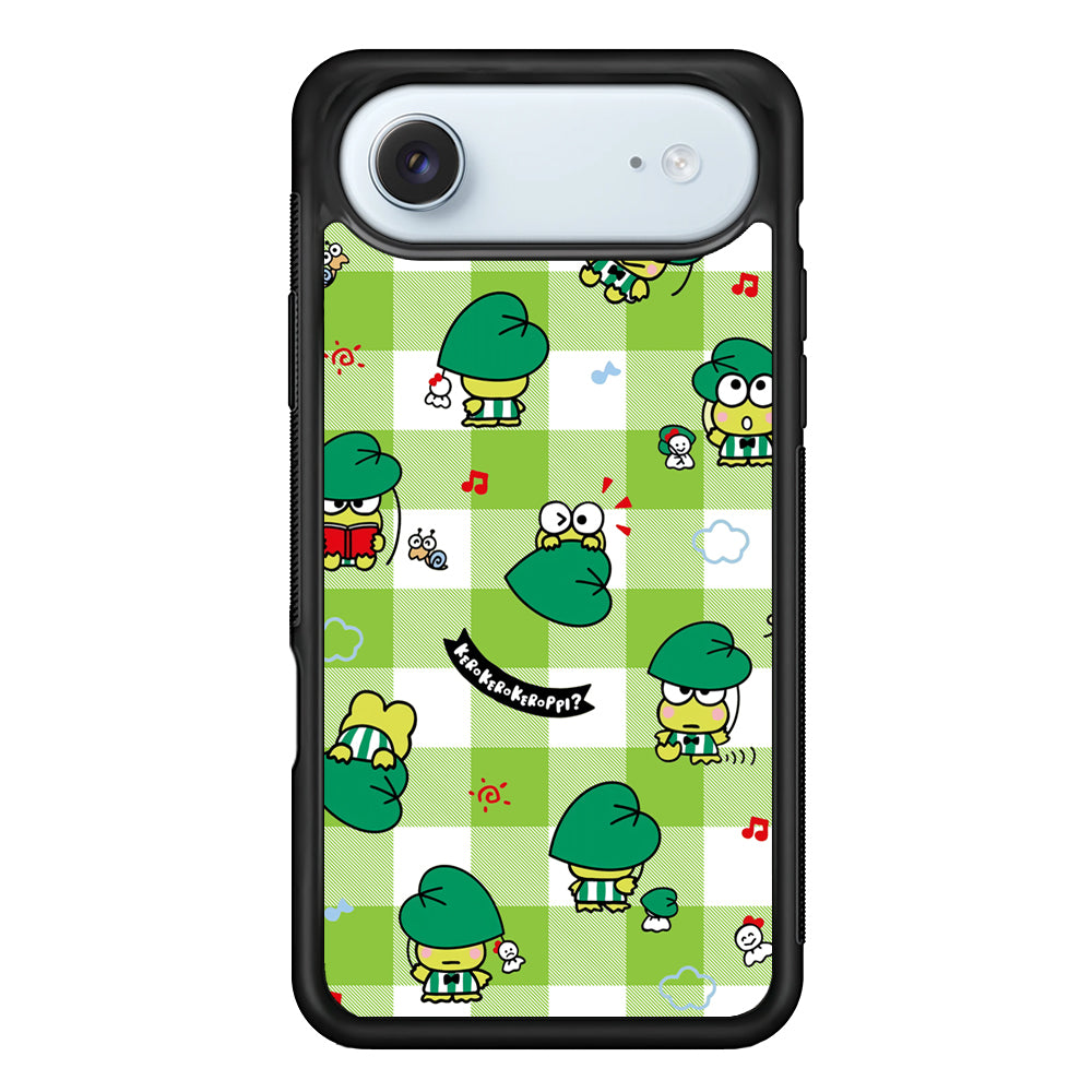 Keroppi on Green Flanel iPhone 17 Air Case