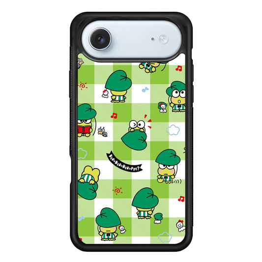 Keroppi on Green Flanel iPhone 17 Air Case
