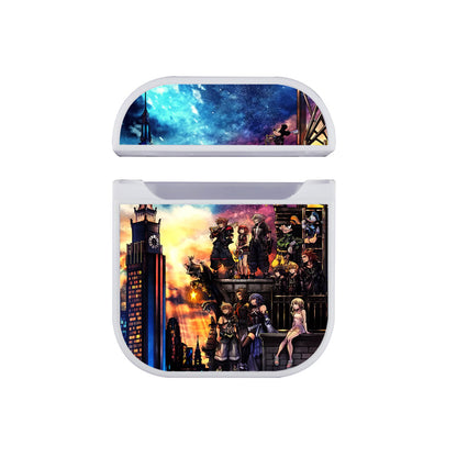 Kingdom Heart 3 Poster Apple Airpods Case White