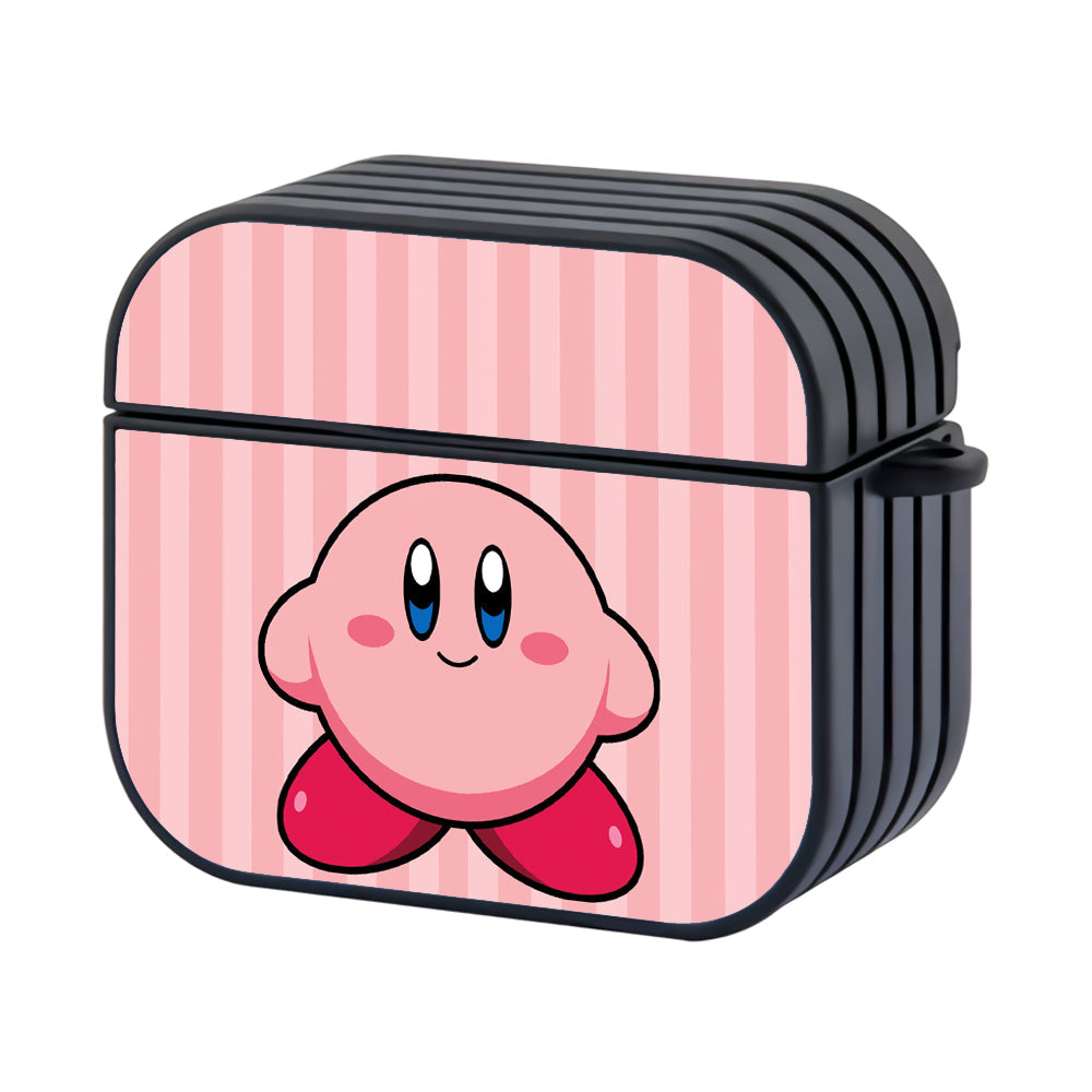 Kirby Stripe Pink Apple Airpods 4 Case