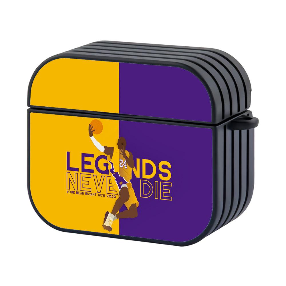 Kobe Bryant Legends Never Die Apple Airpods 4 Case Black