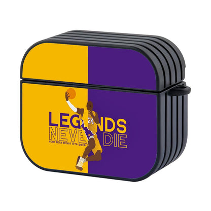 Kobe Bryant Legends Never Die Apple Airpods 4 Case Black