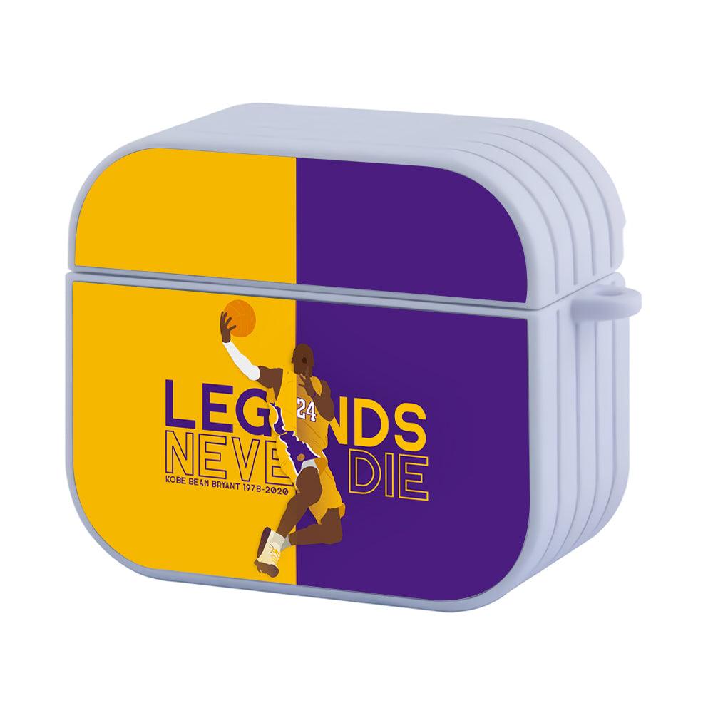 Kobe Bryant Legends Never Die Apple Airpods 4 Case White