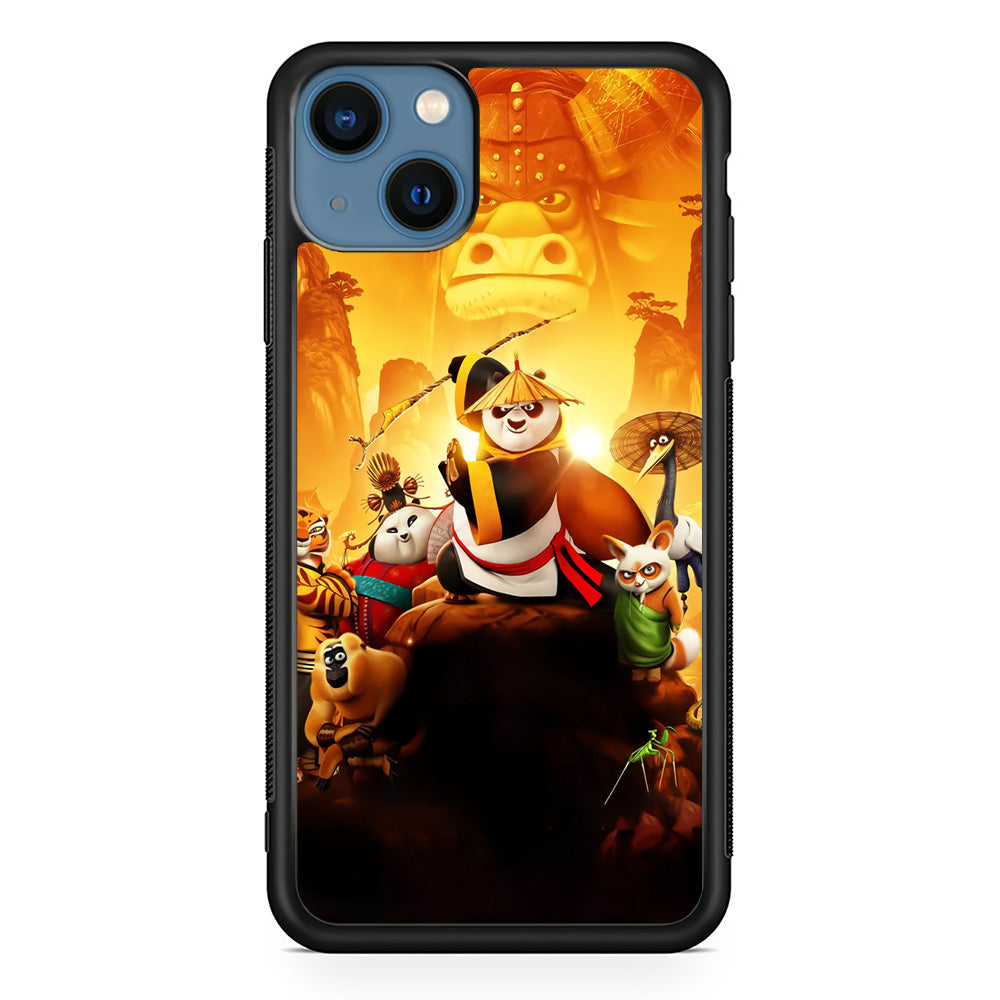 Kung Fu Panda Poster iPhone 15 Case - Carneyforia