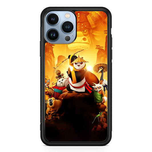 Kung Fu Panda Poster iPhone 15 Pro Case - Carneyforia