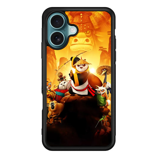 Kung Fu Panda Poster iPhone 16 Plus Case