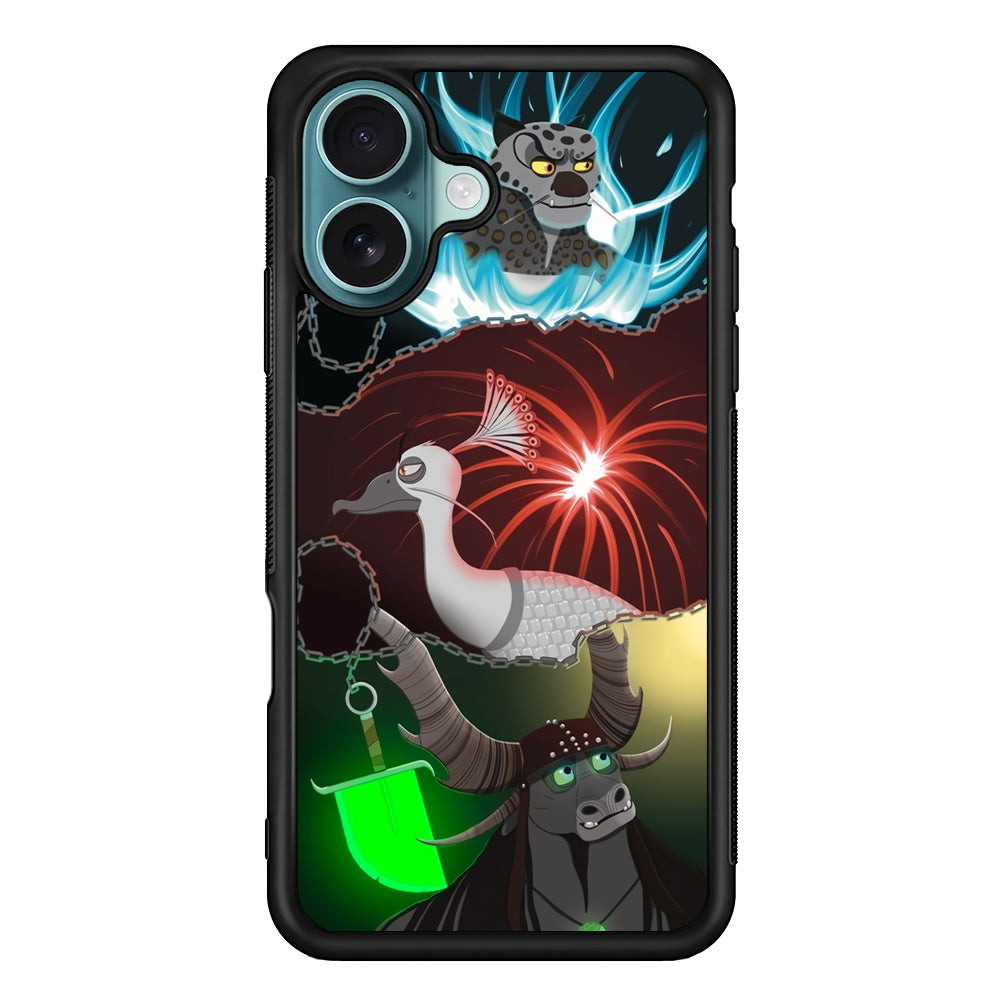 Kung Fu Panda Villain Character iPhone 16 Plus Case