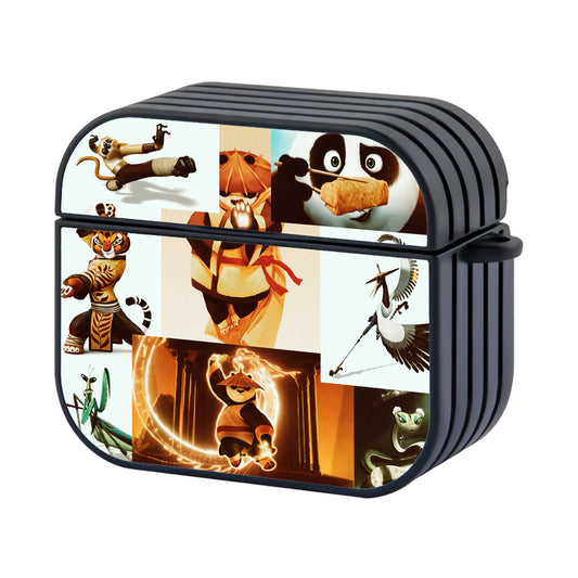 Kungfu Panda Panda And Collage Squad Apple Airpods 4 Case