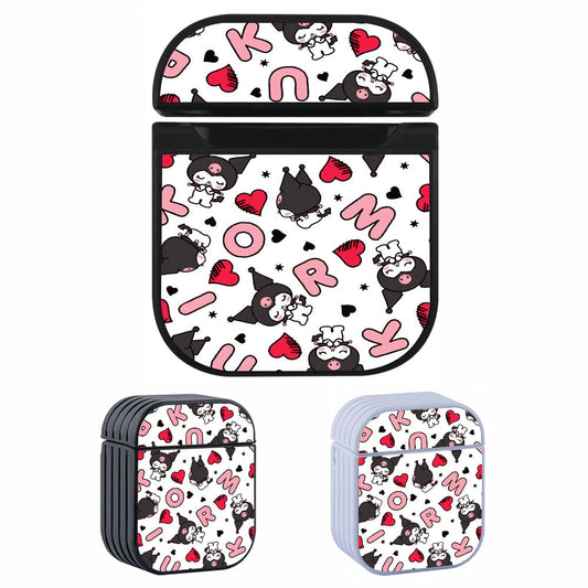 Kuromi Alphabet Apple Airpods Case