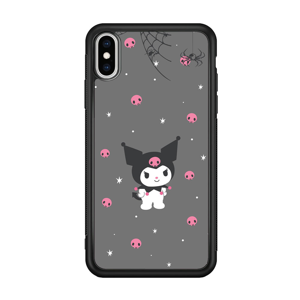 Kuromi Creepy Vibes iPhone XS Case