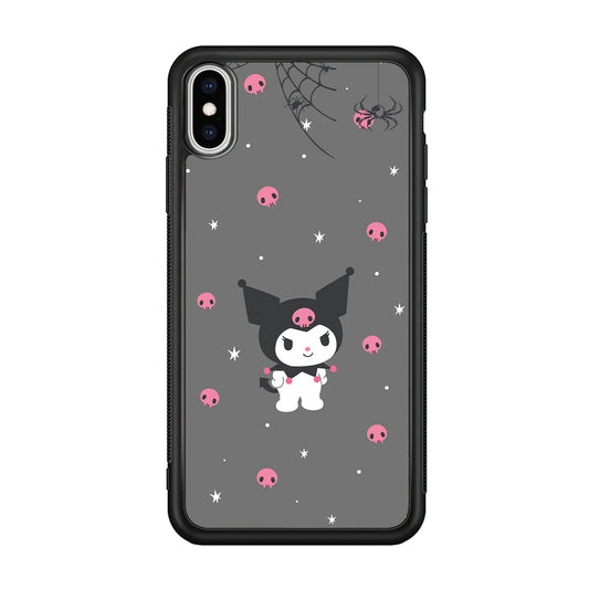 Kuromi Creepy Vibes iPhone X Case