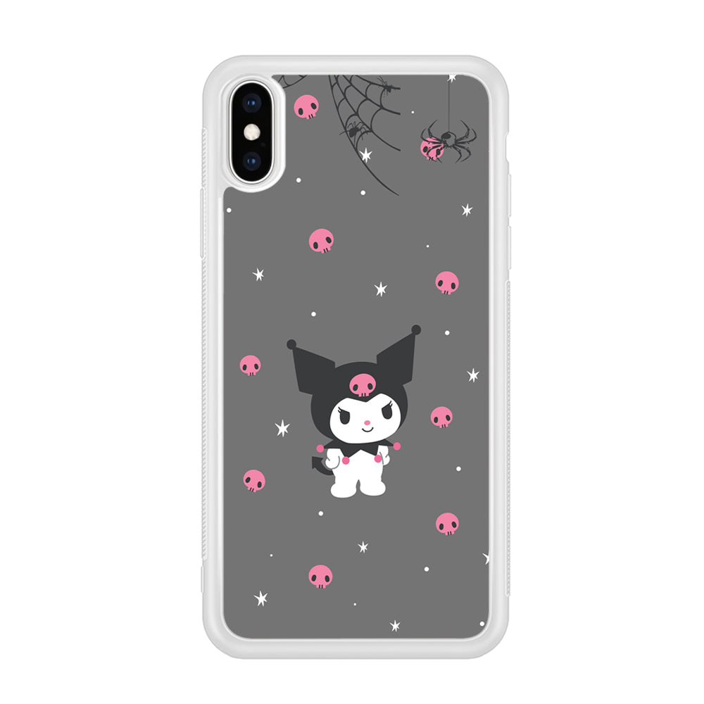 Kuromi Creepy Vibes iPhone X Case