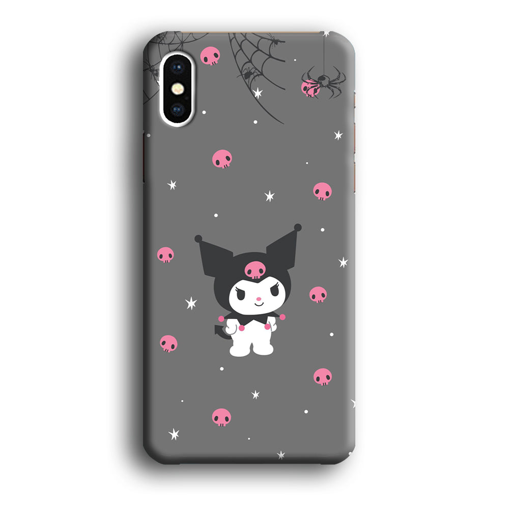 Kuromi Creepy Vibes iPhone X Case