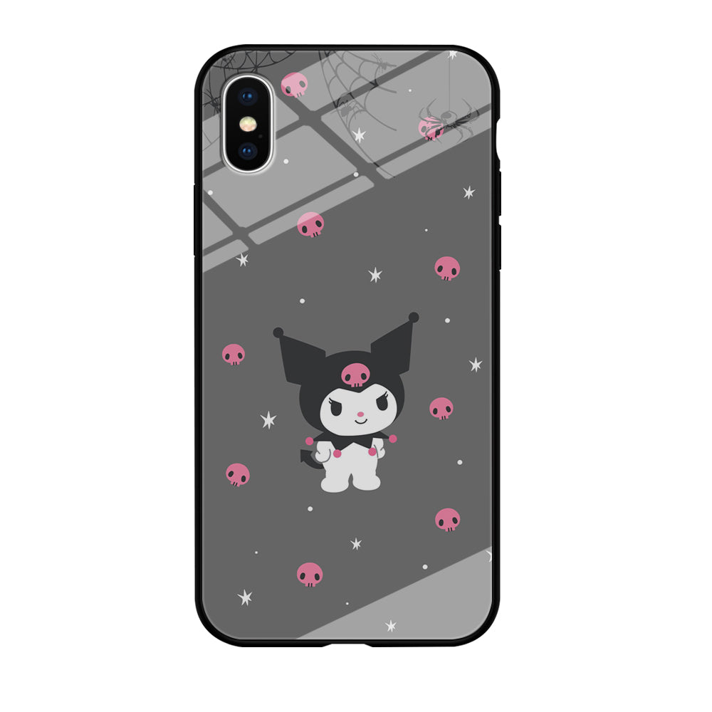 Kuromi Creepy Vibes iPhone X Case