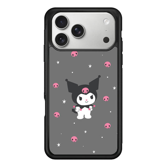 Kuromi Creepy Vibes iPhone 17 Pro Case