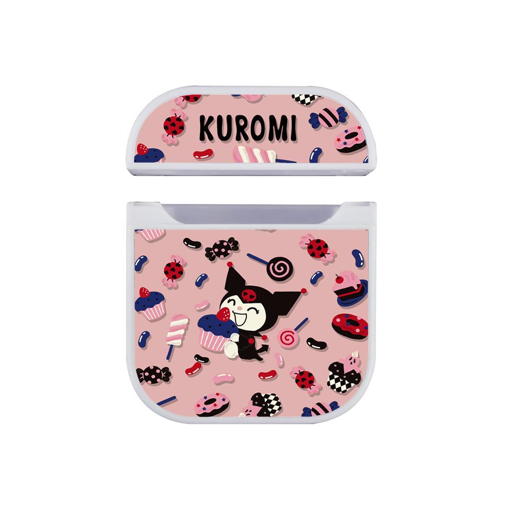 Kuromi Cupcakes Party Apple Airpods Case White