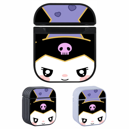 Kuromi Cute Face Apple Airpods Case