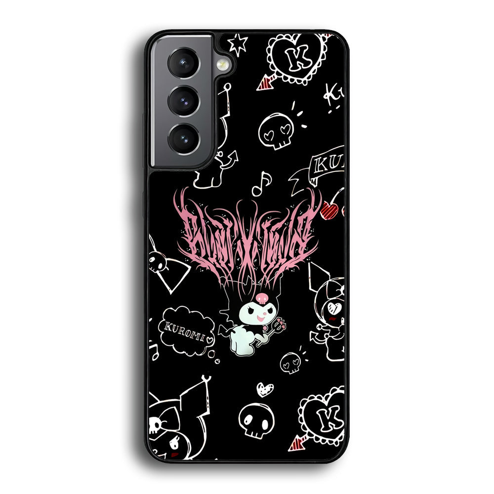 Kuromi Metal Vibes Samsung Galaxy A15 Case - Carneyforia