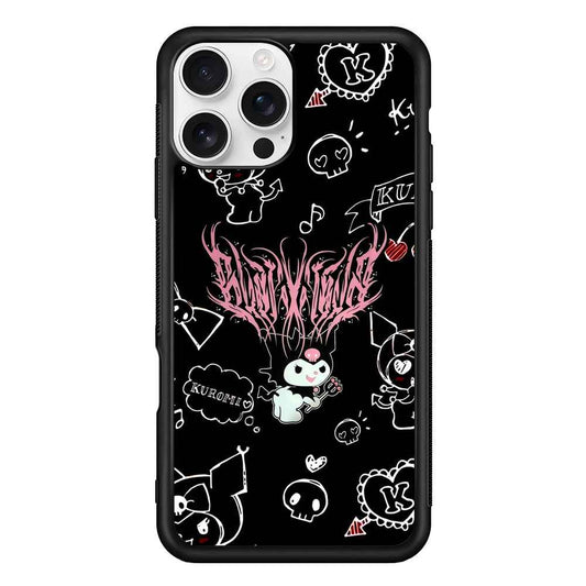 Kuromi Metal Vibes iPhone 16 Pro Case