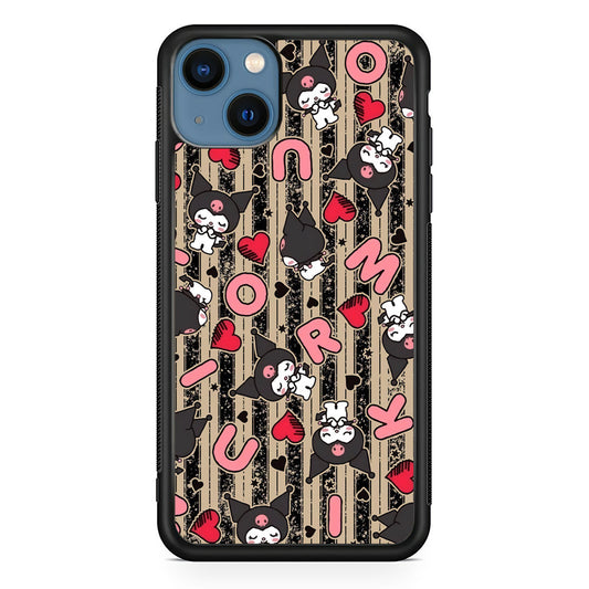 Kuromi Sleepy Face iPhone 15 Case - Carneyforia