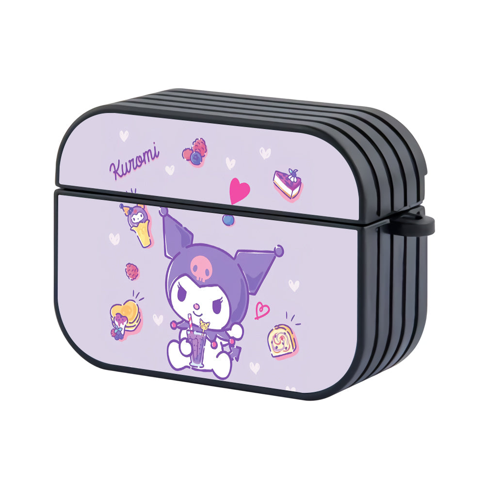 Kuromi Sweet Dessert Apple AirPods Pro 2 Case