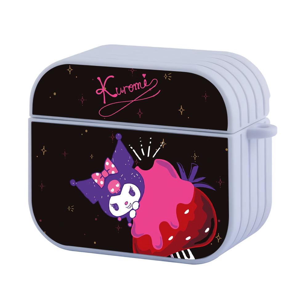 Kuromi The Satisfied Smile Apple Airpods 4 Case White