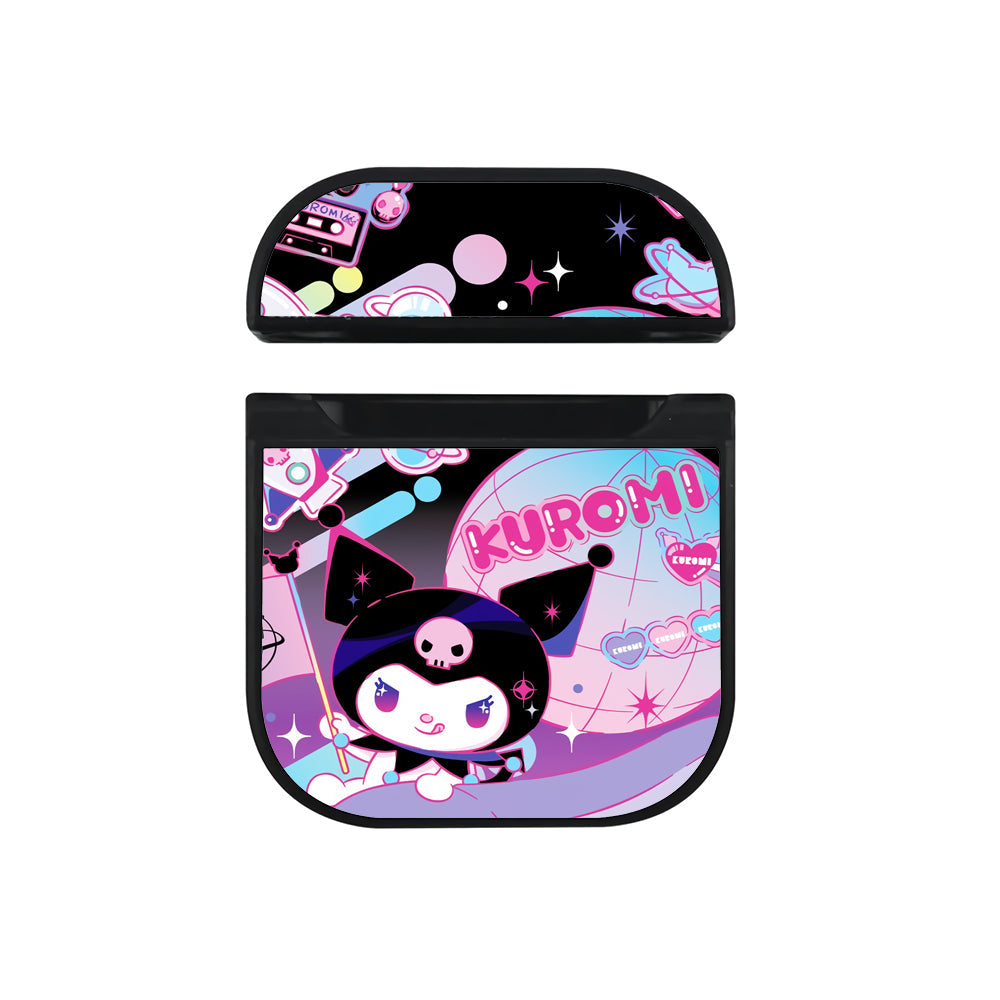 Kuromi World Apple Airpods Case Black