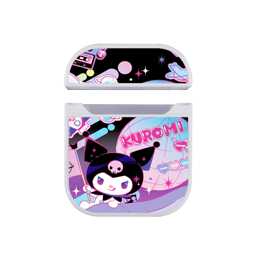 Kuromi World Apple Airpods Case White