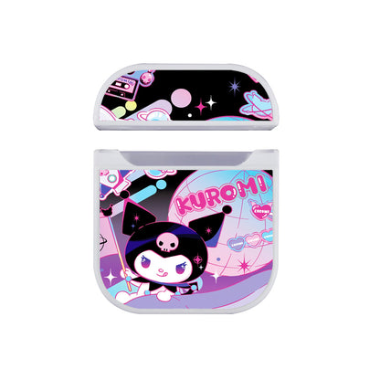 Kuromi World Apple Airpods Case White