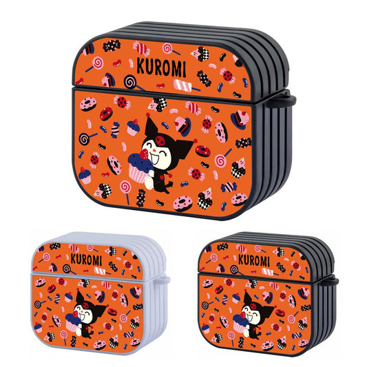 Kuromi a Day Party with Sweets Hard Work Apple Airpods 4 Case
