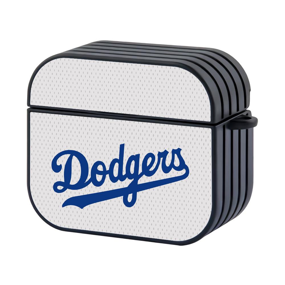 LA Dodger Simple and Bold Apple Airpods 4 Case Black