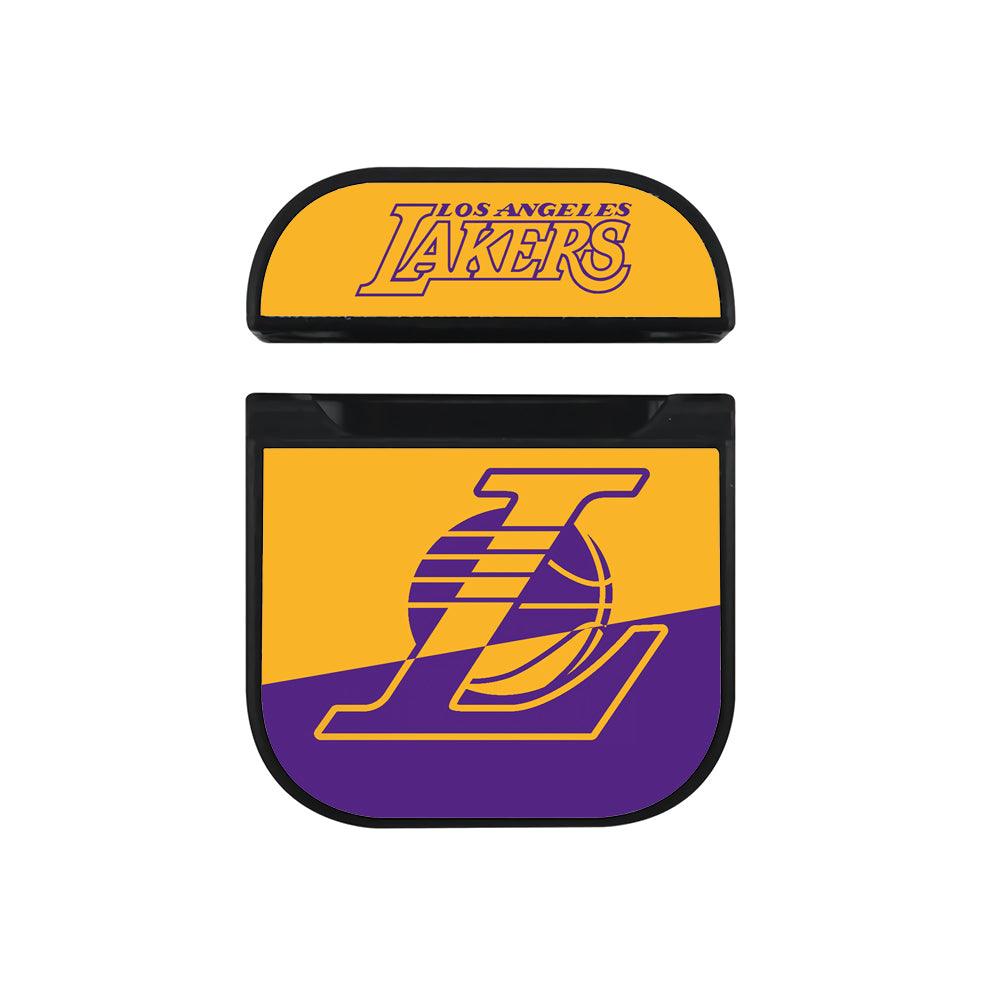 LA Lakers Color Inception Apple Airpods Case Black