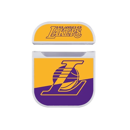 LA Lakers Color Inception Apple Airpods Case White