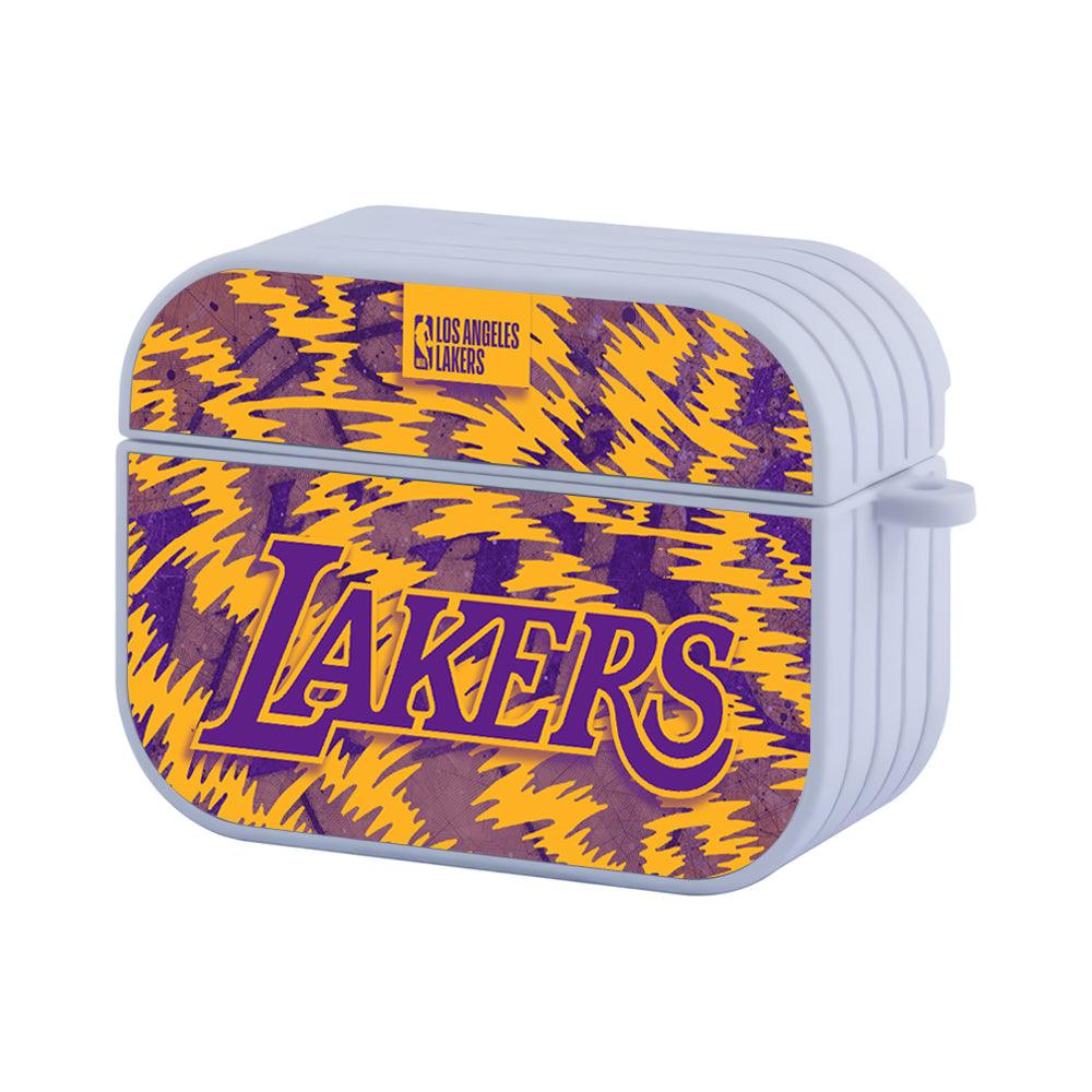 LA Lakers Sharp Determination Apple Airpods Pro Case White
