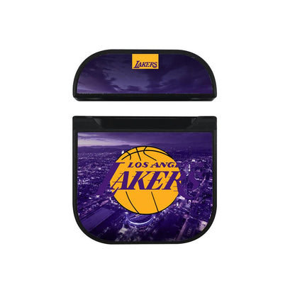 LA Lakers The Victory City Apple Airpods Case Black