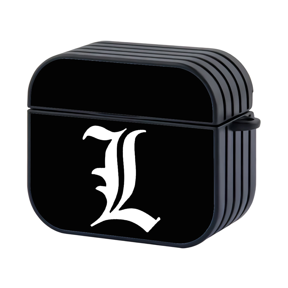 L Lawliet Death Note Symbol Apple Airpods 4 Case