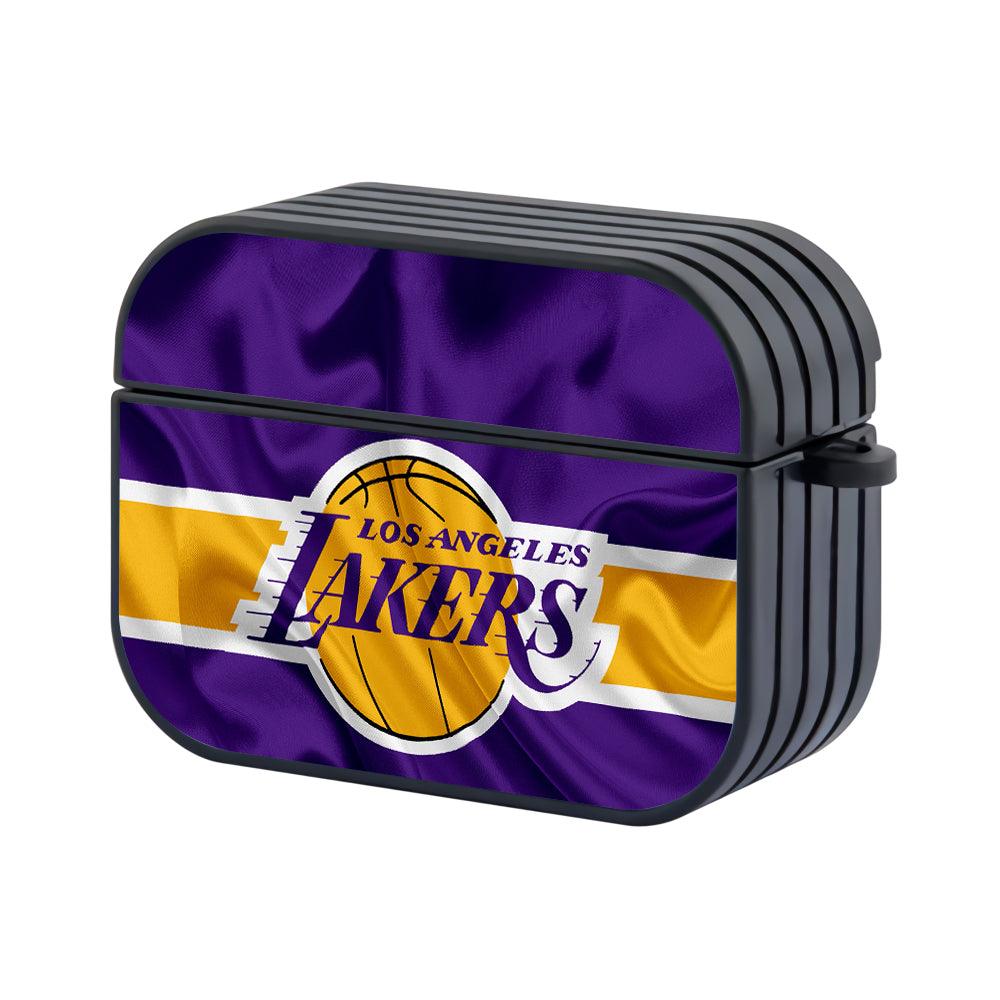 Lakers Logo NBA in Jersey Apple Airpods Pro Case Black