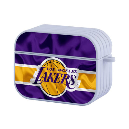 Lakers Logo NBA in Jersey Apple Airpods Pro Case White