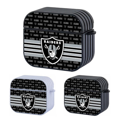 Las Vegas Raiders NFL Banner in Hand Apple Airpods 4 Case