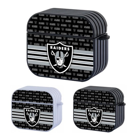 Las Vegas Raiders NFL Banner in Hand Apple Airpods 4 Case