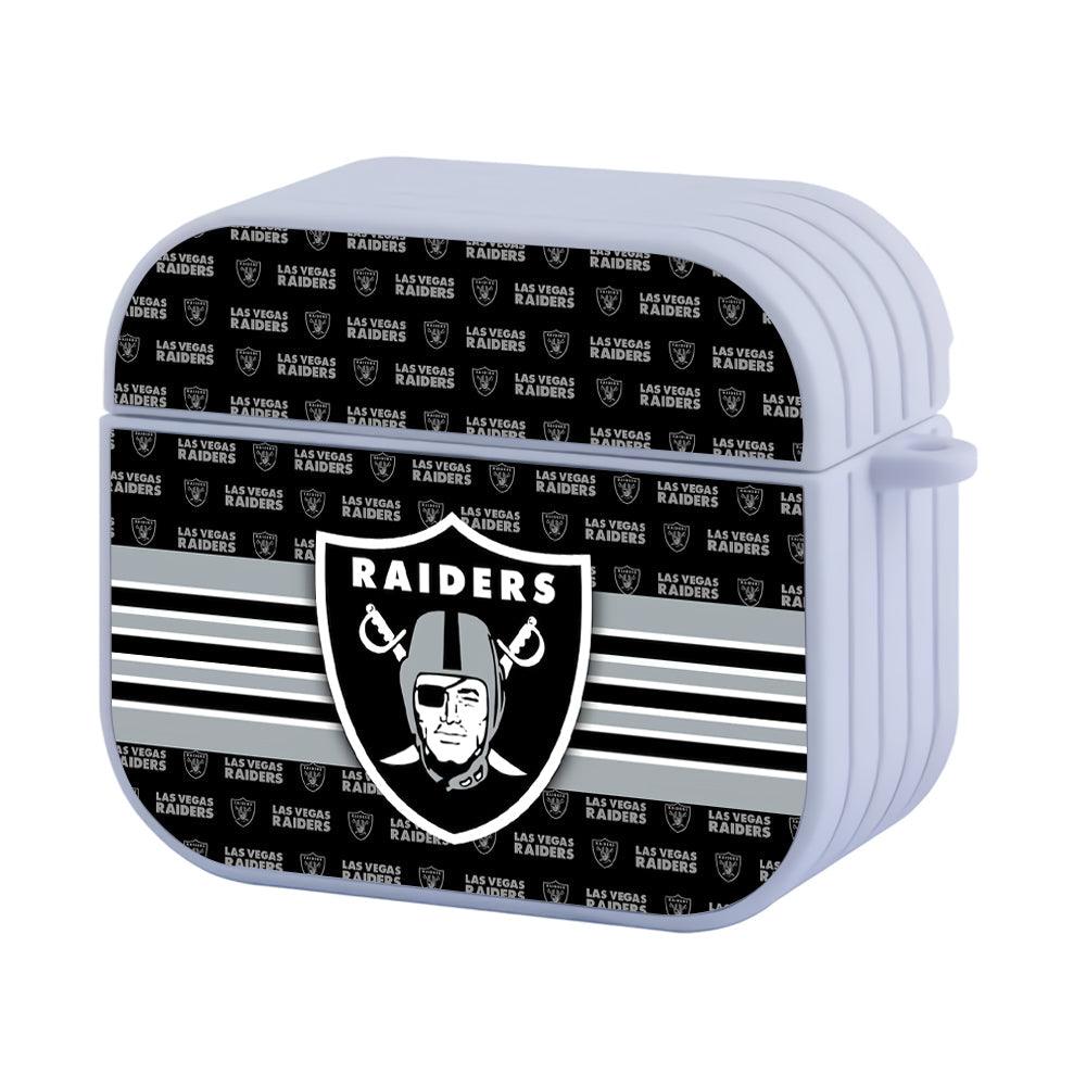 Las Vegas Raiders NFL Banner in Hand Apple Airpods 4 Case White