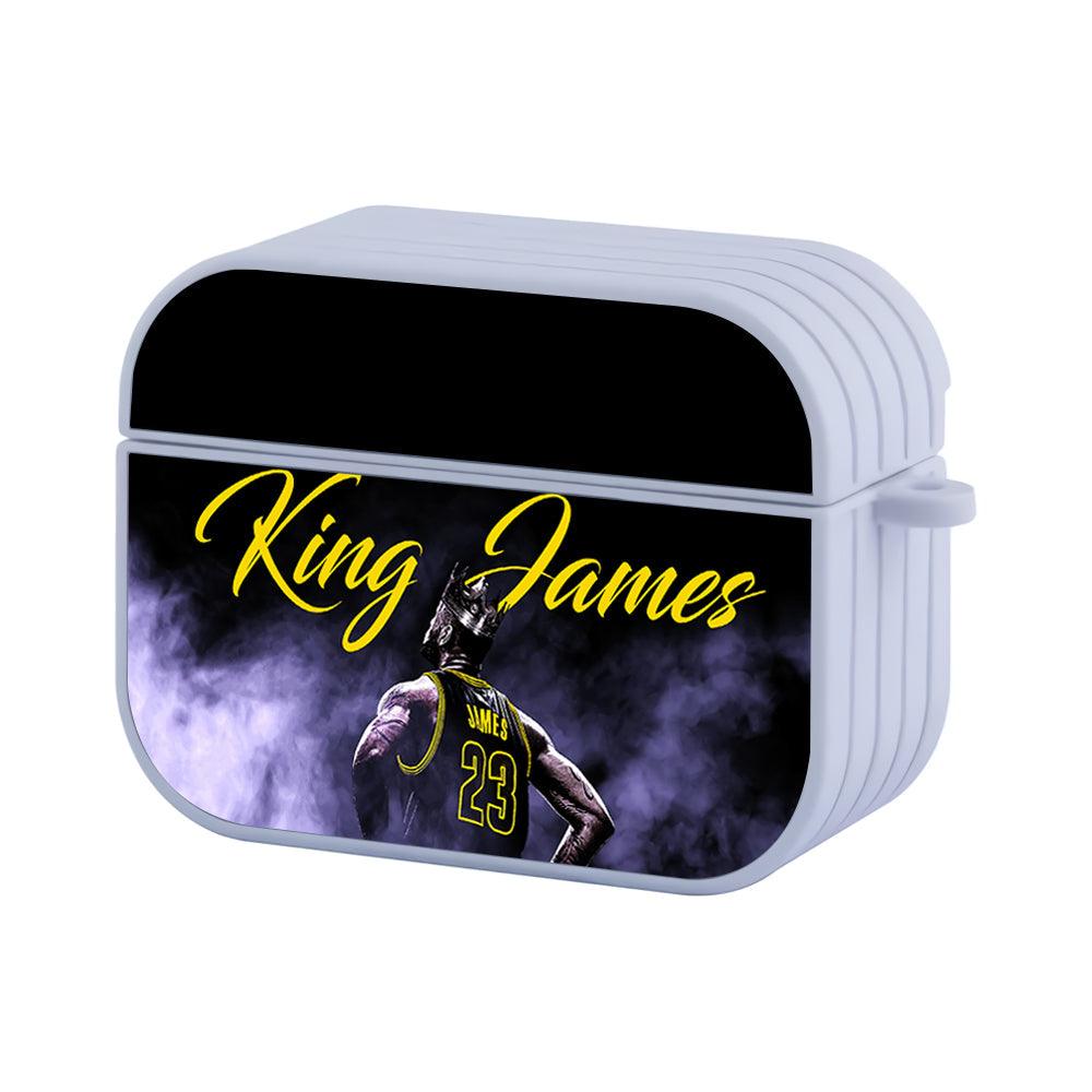 Lebron James NBA King Basketball Apple Airpods Pro Case White