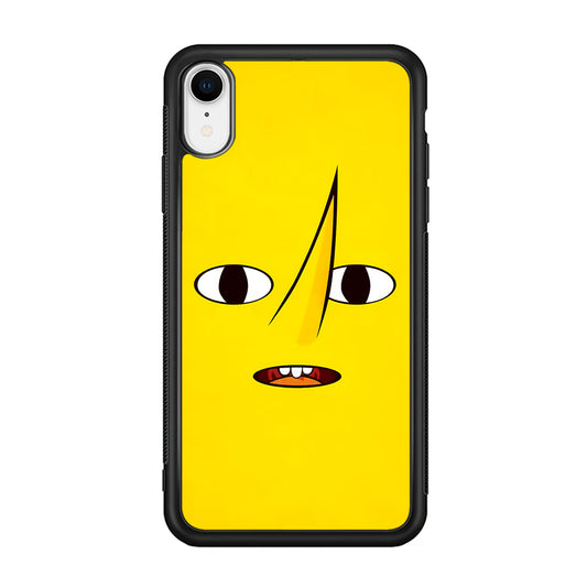 Lemongrab Adventure Time Face iPhone XR Case